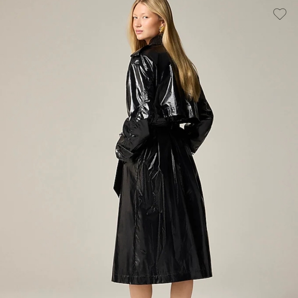 NWOT J. Crew Rain Or Shine Trench Coat